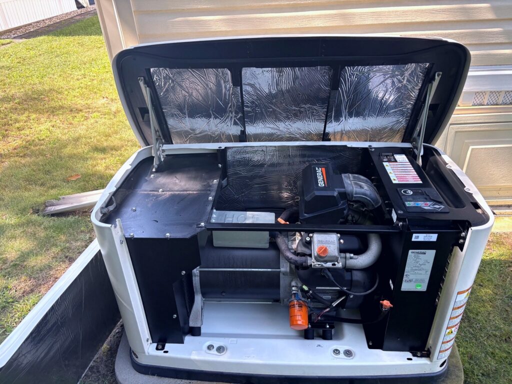 16 kW Generac standby generator in Morganville, NJ