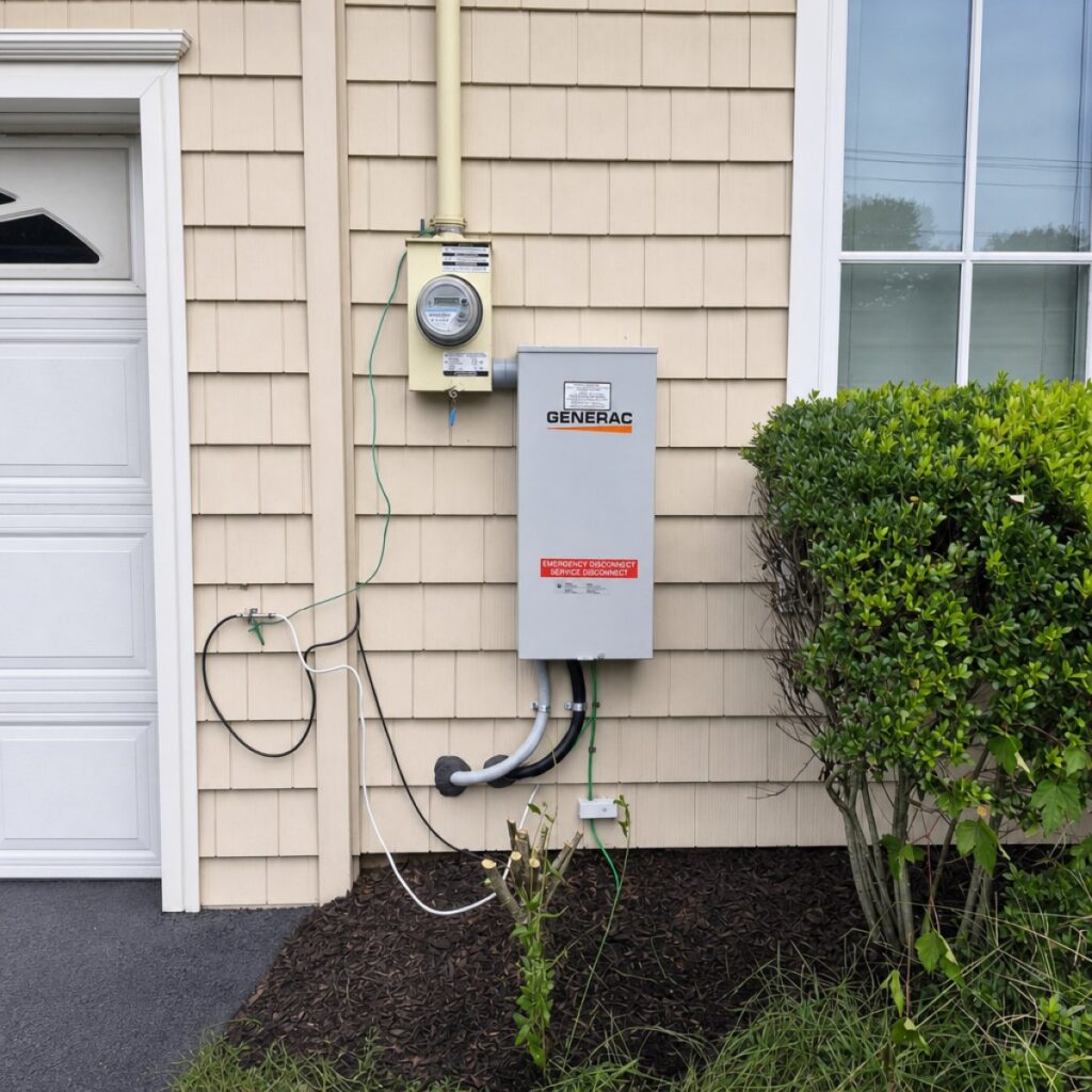 Standby Generator Installation by Green Sun Energy Services in Lincroft, NJ