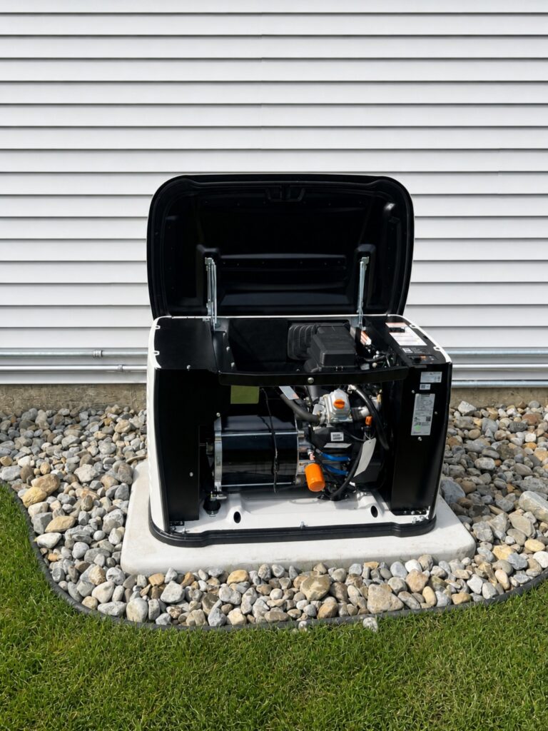 Standby Generator Installation at a home in Farmingdale, NJ