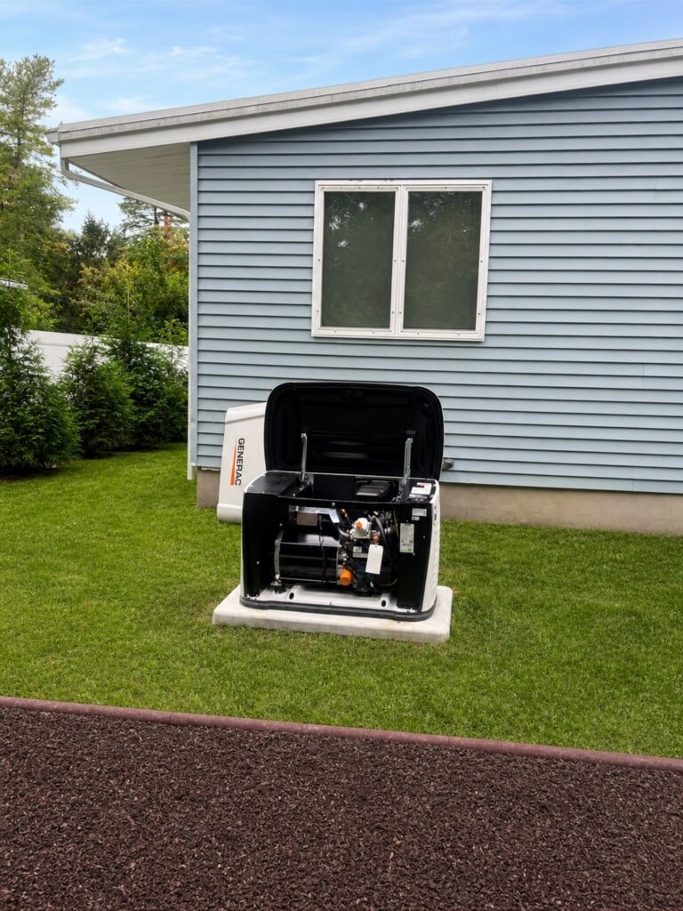 Standby Generator Installation at a home in Lincroft, NJ