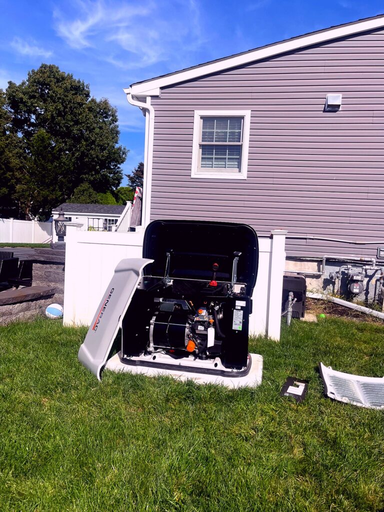 Standby Generator Installation by Green Sun Energy Services in Middletown, NJ