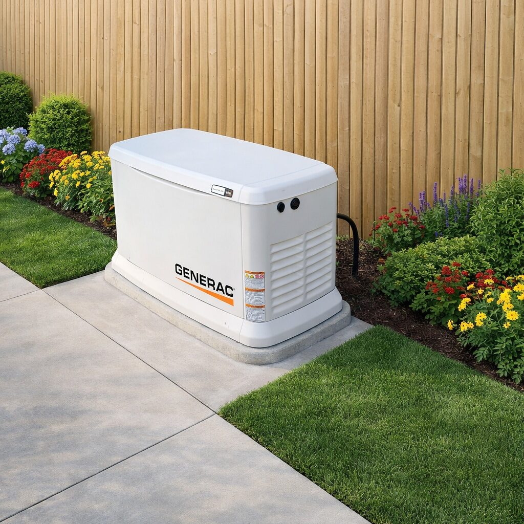 Bradley Beach, NJ Generac standby generator installed and maintained by Green Sun Energy Services, LLC
